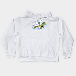 Christmas Turtle P R t shirt Kids Hoodie